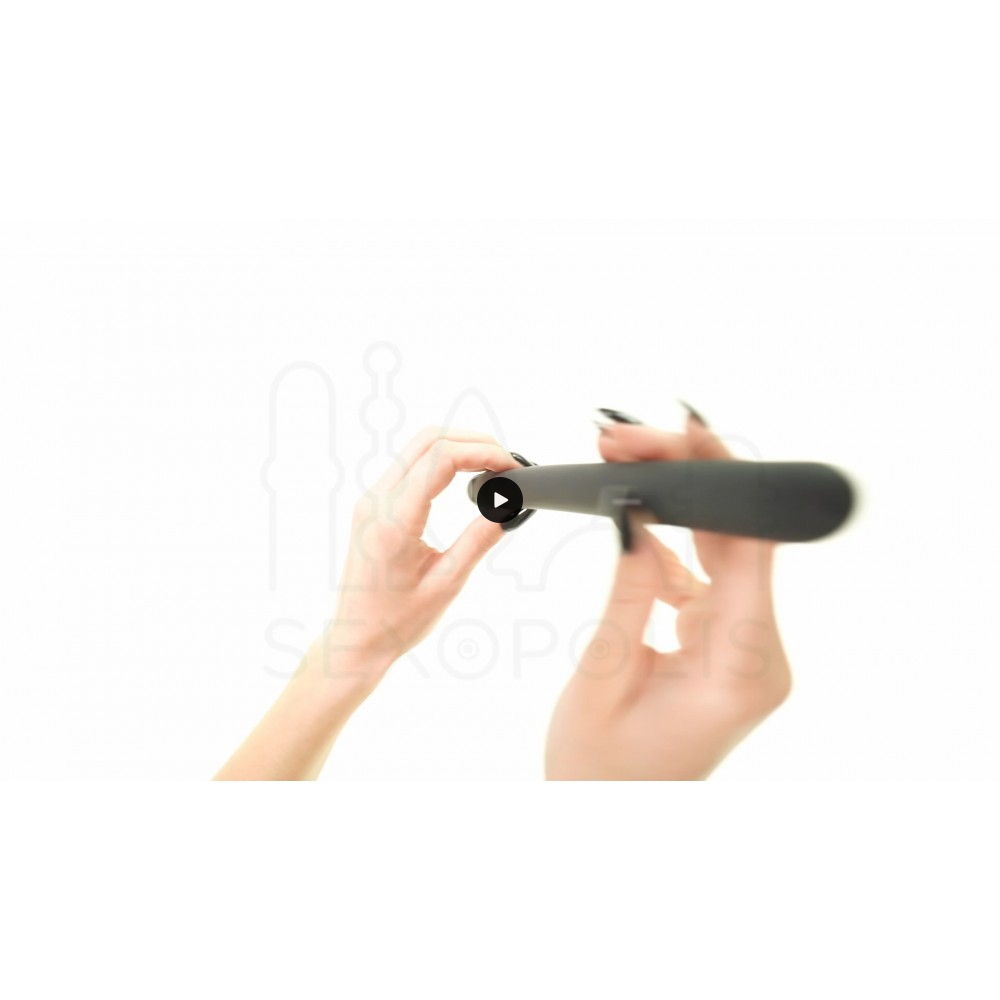 Μακρύ Ακροφύσιο για Ντους - Κλύσμα XL Black Mont Long Enema Shower Hose 30 cm - Μαύρο | Πρωκτικά Κλύσματα