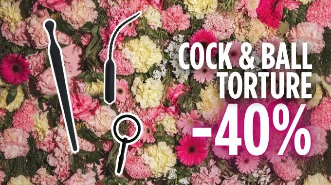 Βασανισμός Πέους & Όρχεων Αξεσουάρ Έως -40%