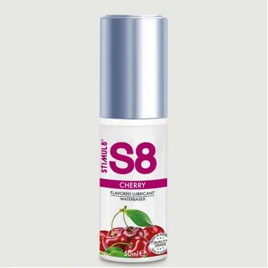 S8 Cherry Flavored Water Based Lubricant - 50 ml