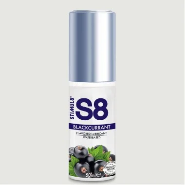 S8 Black Currant Flavored Water Based Lubricant - 50 ml