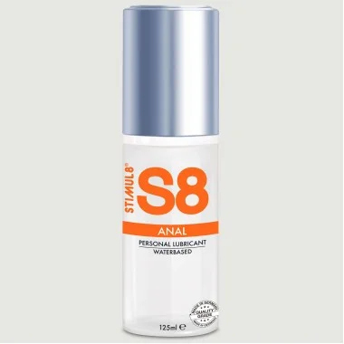 S8 Water Based Anal Lubricant - 125 ml