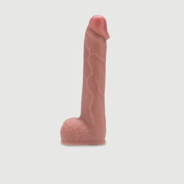 18 cm Realistic Silicone Dildo For Sexopolis Sex Machines - Flesh