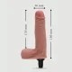 16 cm Realistic Silicone Vibrator For Sexopolis Sex Machines - Flesh by Sexopolis