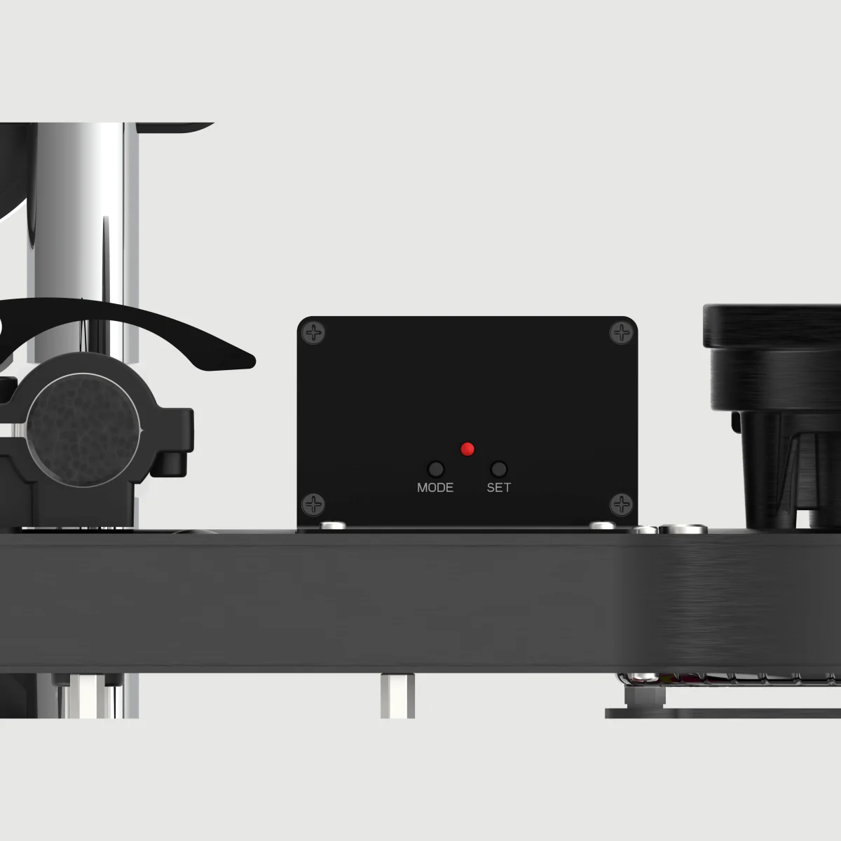 Double Trouble Premium Heating & Vibrating Multifunction Sex Machine - Black by Sexopolis