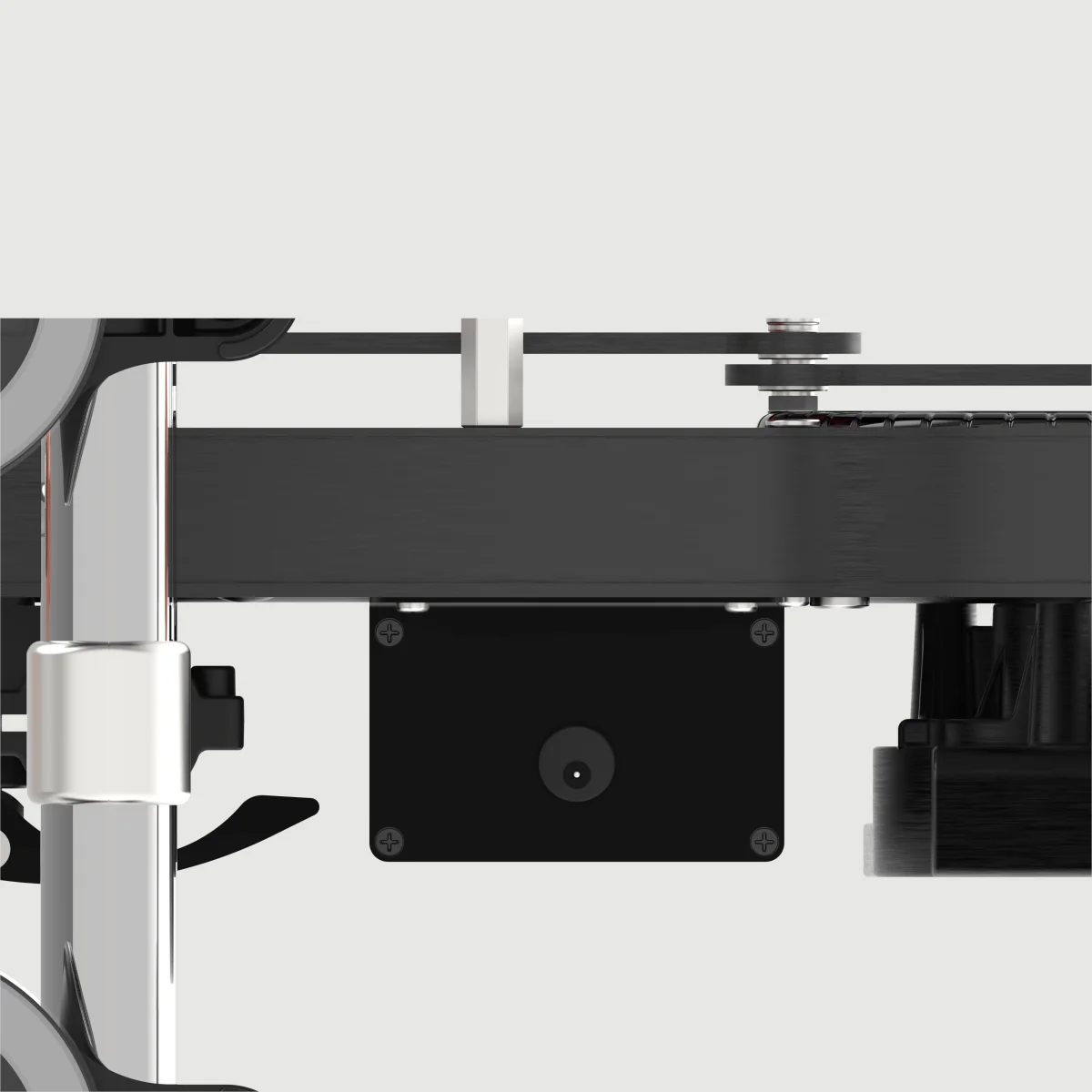 Double Trouble Premium Heating & Vibrating Multifunction Sex Machine - Black by Sexopolis